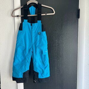 Obermeyer Grow With Me Blue Snow Pants / Ski Pants, Bibs, size 3